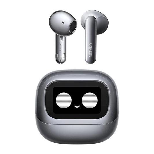 Handsfree Bluetooth UGREEN HiTune H6 Magic WS216 (75288), TWS, ANC, MultiPoint, Sivá