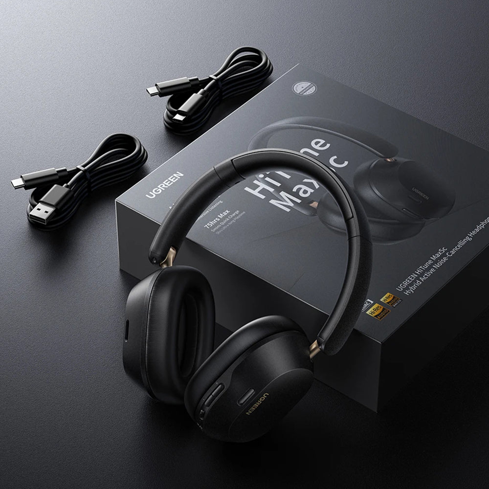 Handsfree Bluetooth UGREEN HiTune Max5C HP203, A2DP, ANC, Modrý