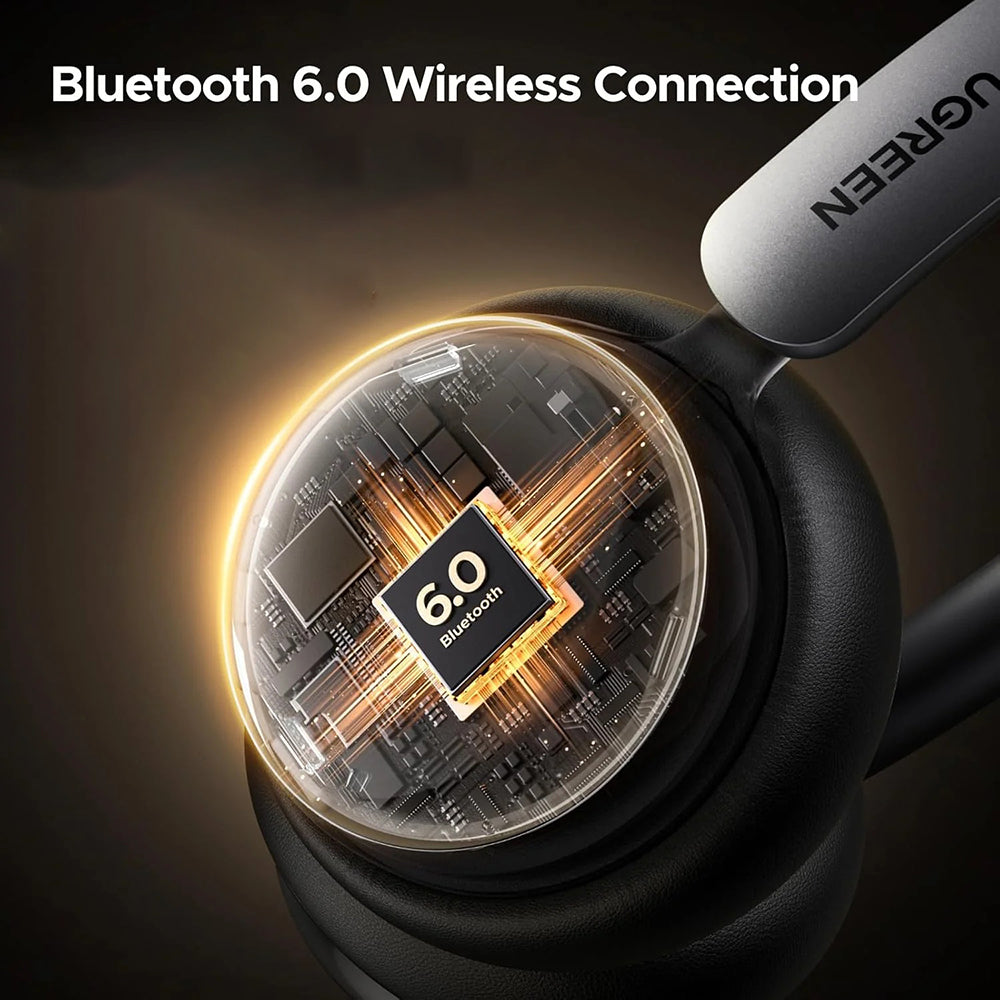 Handsfree Bluetooth UGREEN HiTune Studio Plus HP207, A2DP, ANC, Hnedá