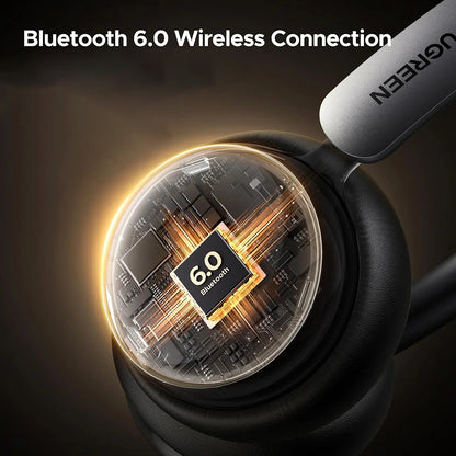 Handsfree Bluetooth UGREEN HiTune Studio Plus HP207, A2DP, ANC, Hnedá