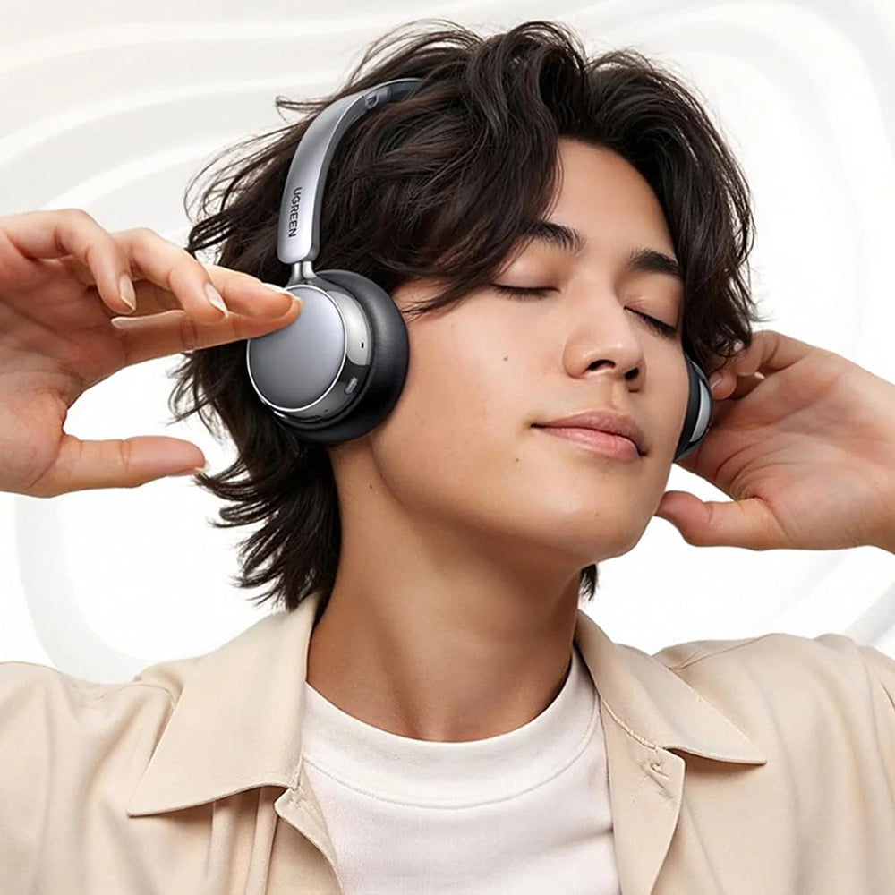 Handsfree Bluetooth UGREEN HiTune Studio Plus HP207, A2DP, ANC, Hnedá
