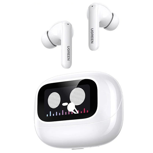 Handsfree Bluetooth UGREEN HiTune T6 Magic WS211, TWS, ANC, MultiPoint, Biela
