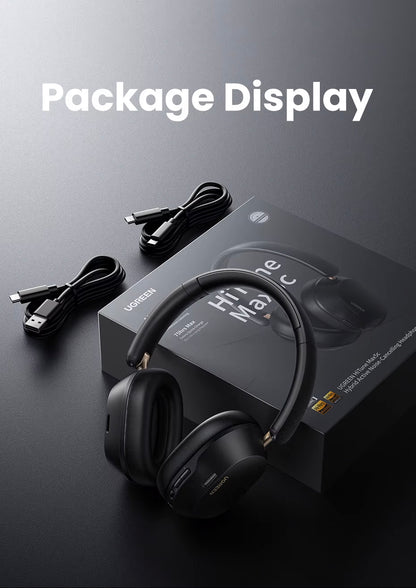 Handsfree Bluetooth UGREEN HP203, A2DP, ANC, Čierna