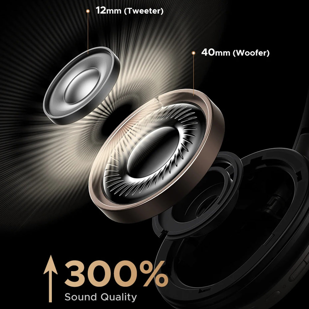 Handsfree Bluetooth UGREEN Studio Pro HP206, A2DP, ANC, Čierna