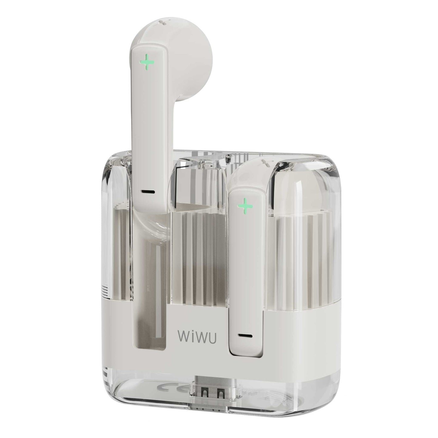 Handsfree Bluetooth WiWu T21, TWS, biele 
