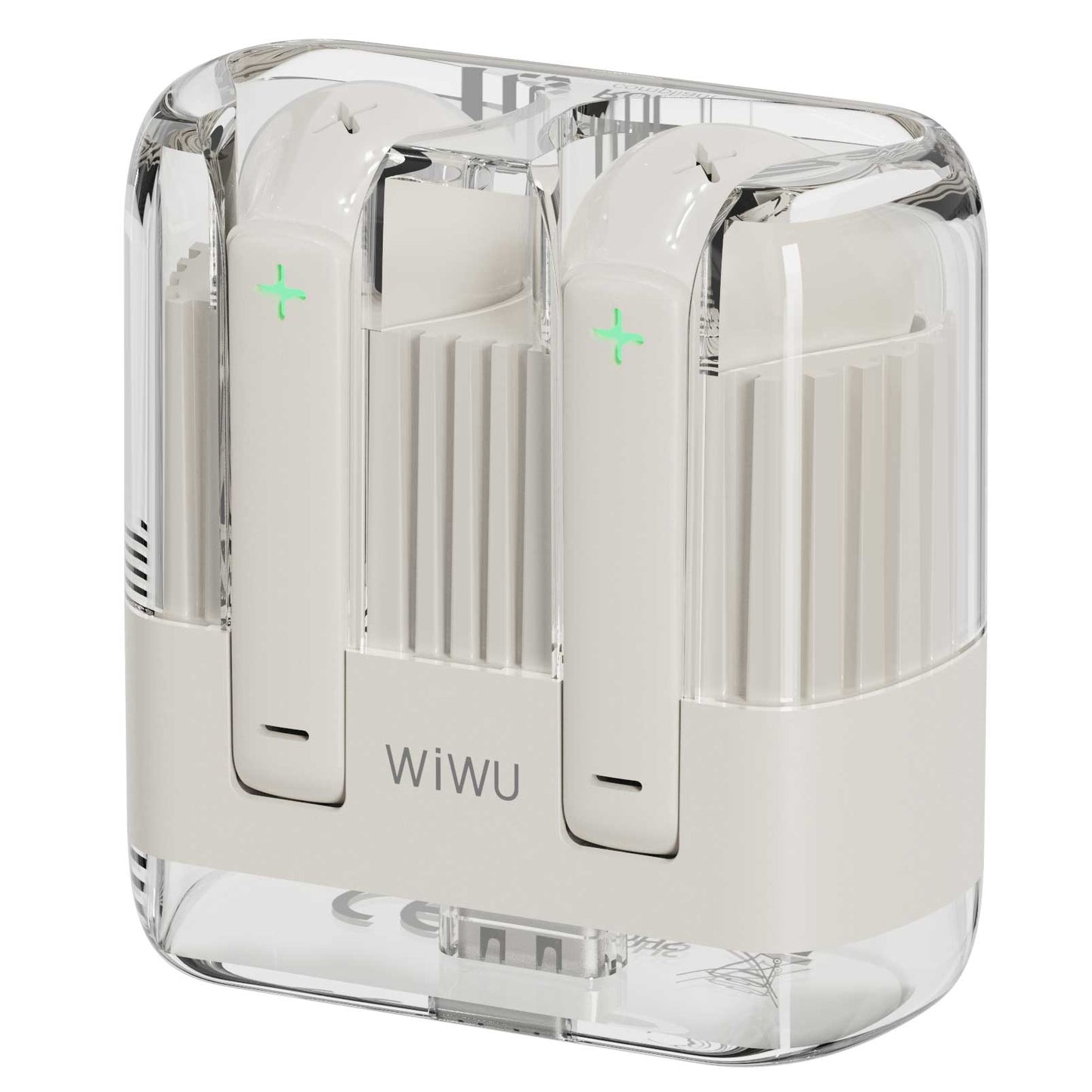 Handsfree Bluetooth WiWu T21, TWS, biele 