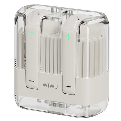 Handsfree Bluetooth WiWu T21, TWS, biele 