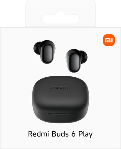 Handsfree Bluetooth Xiaomi Redmi Buds 6 Play, TWS, Čierna BHR8776GL