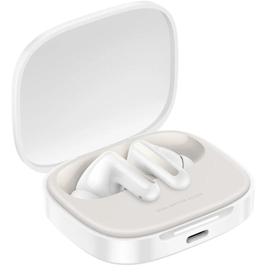 Handsfree Bluetooth Xiaomi Redmi Buds 6, TWS, ANC, Biela BHR9250GL