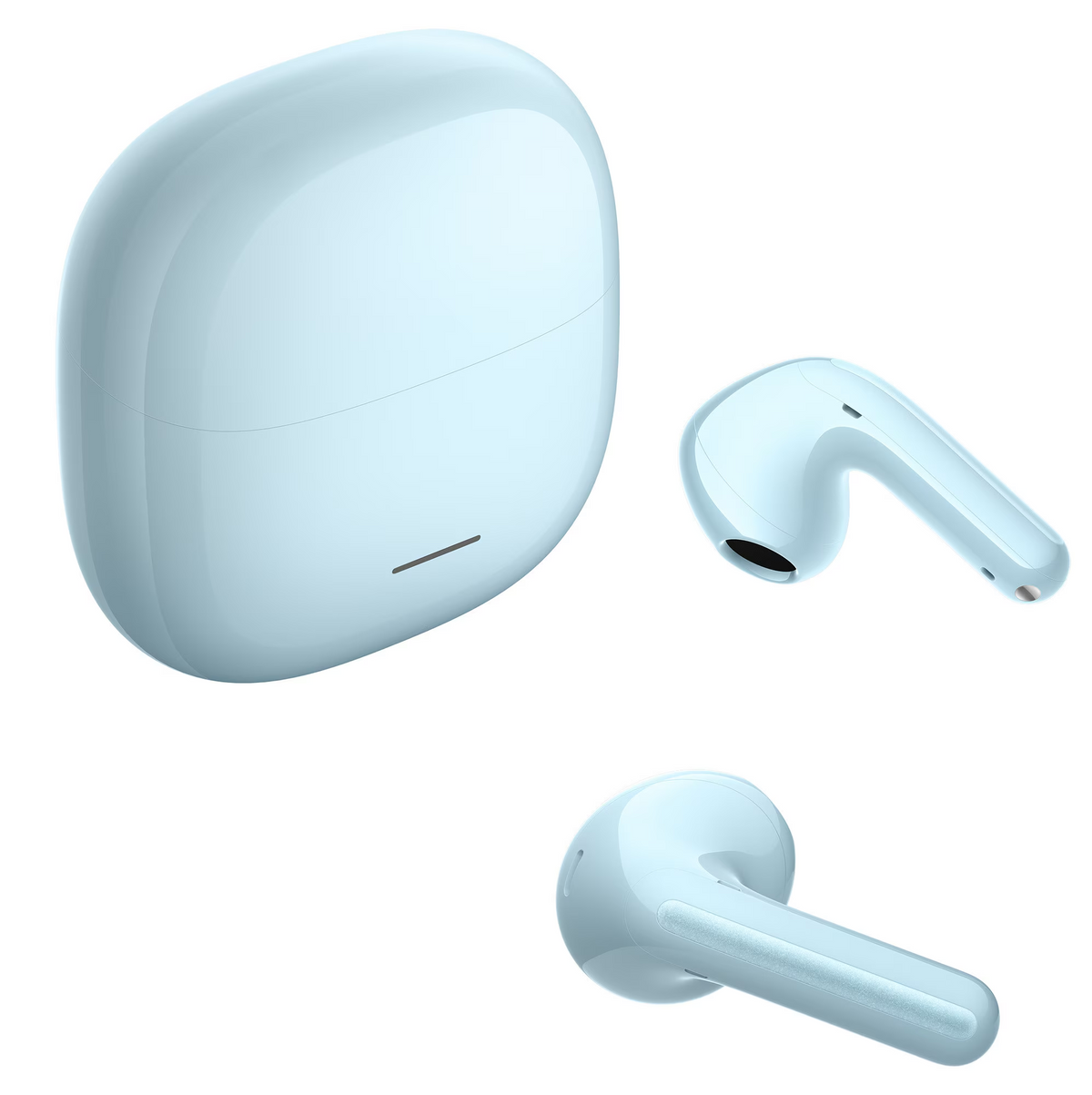 Handsfree Bluetooth Xiaomi Redmi Buds 8 Active, TWS, MultiPoint, Modrá BHR08JPGL