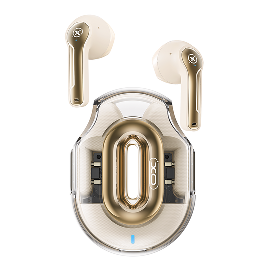 Handsfree Bluetooth XO Design X43, TWS, Béžová