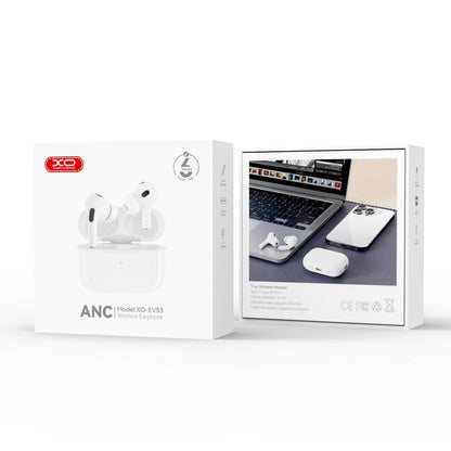 Handsfree Bluetooth XO Design EV53, TWS, ANC, Biela
