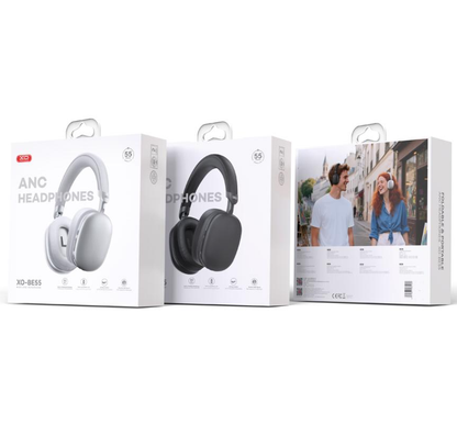 Handsfree Bluetooth XO Design BE55, A2DP, ANC, Strieborná