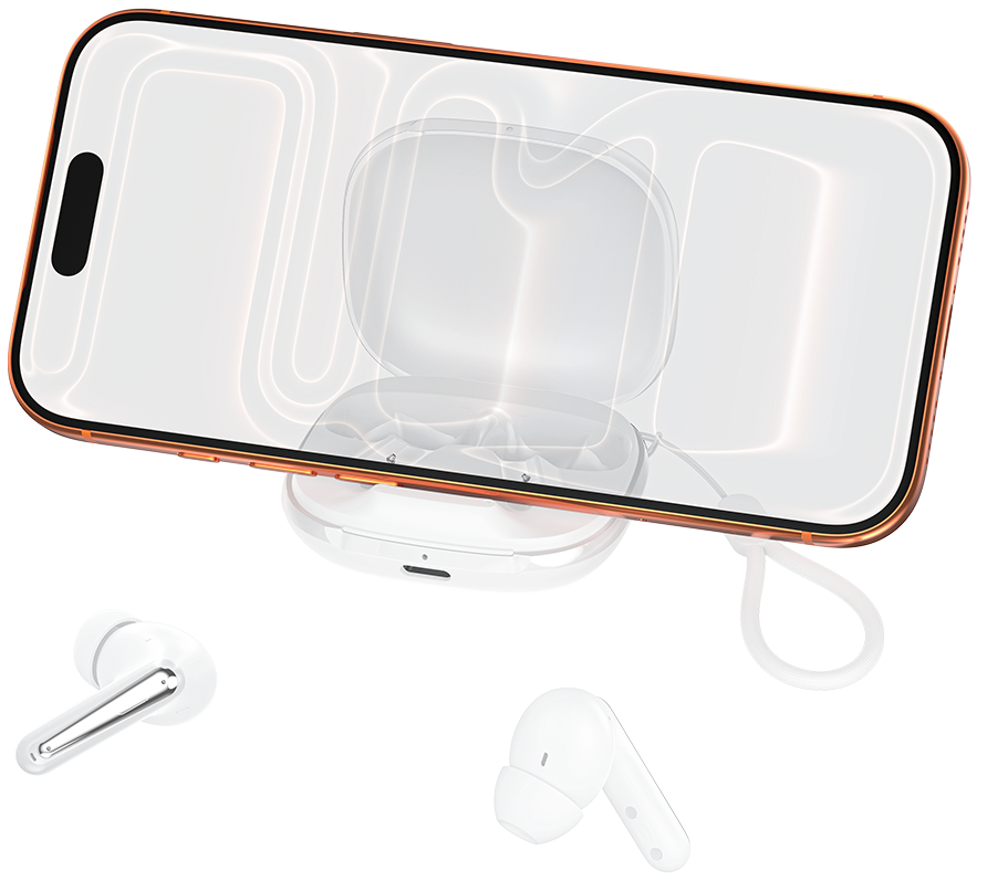 Handsfree Bluetooth XO Design G53, TWS, ANC, Biela