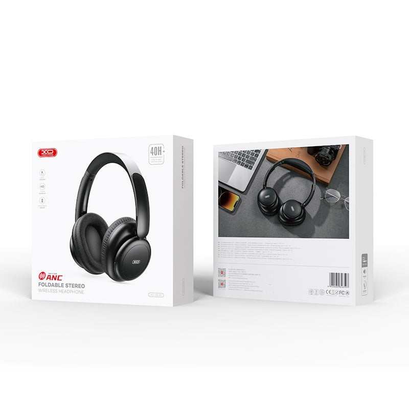 Handsfree Bluetooth XO Design BE40, A2DP, ANC, čierne 