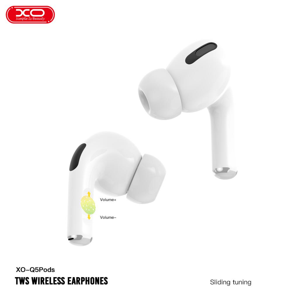 Handsfree Bluetooth XO Design Q5 Pods, TWS, White