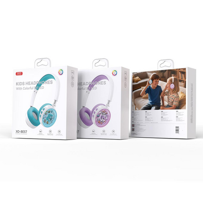 Handsfree Bluetooth XO Design BE57 Cartoon Kids, A2DP, Modrý