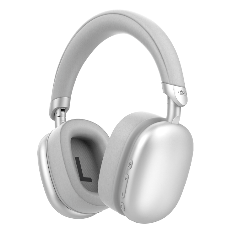 Handsfree Bluetooth XO Design BE55, A2DP, ANC, Strieborná