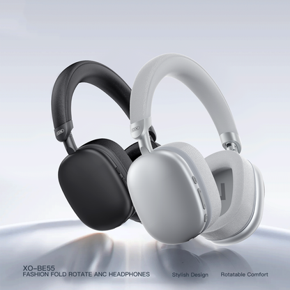 Handsfree Bluetooth XO Design BE55, A2DP, ANC, Strieborná
