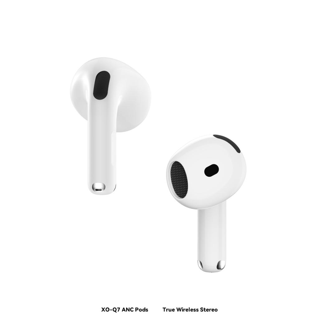 Handsfree Bluetooth XO Design Q7 Pods, TWS, ANC, Biela