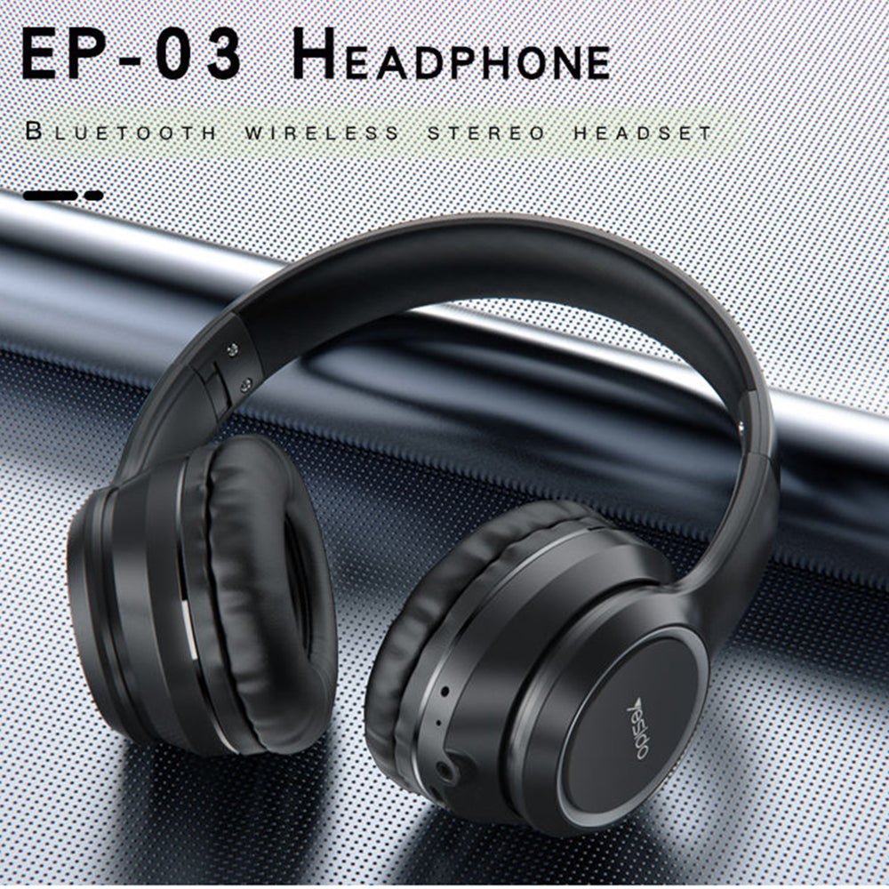 Handsfree Bluetooth Yesido EP03, A2DP, Čierna