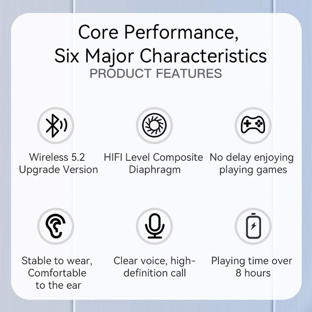 Handsfree Bluetooth Yesido EP05, A2DP, ANC, Čierna
