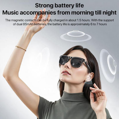 Handsfree Bluetooth Yesido IO35, Typ Slnečné okuliare Unisex, A2DP, Čierna