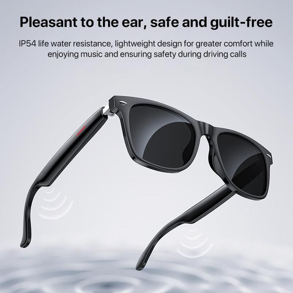 Handsfree Bluetooth Yesido IO35, Typ Slnečné okuliare Unisex, A2DP, Čierna