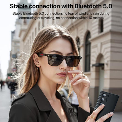 Handsfree Bluetooth Yesido IO35, Typ Slnečné okuliare Unisex, A2DP, Čierna