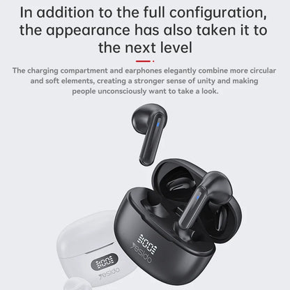 Handsfree Bluetooth Yesido TWS19, TWS, Čierna