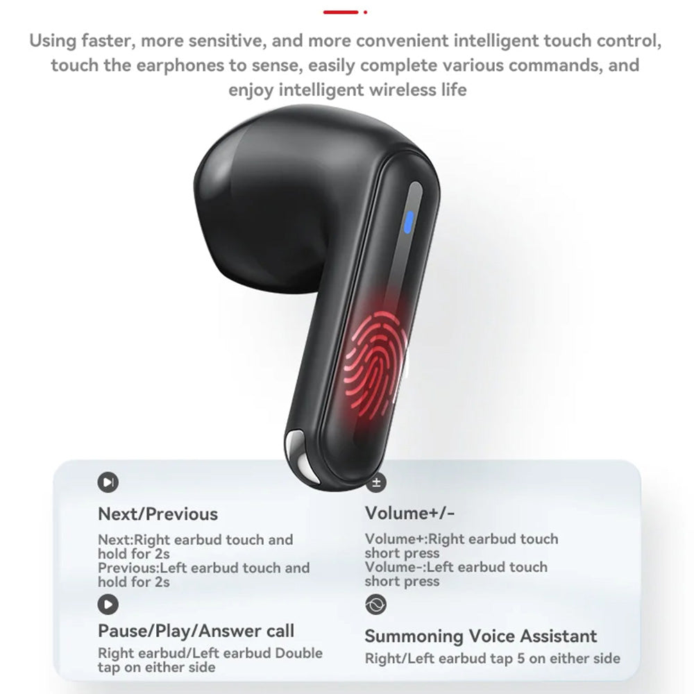 Handsfree Bluetooth Yesido TWS19, TWS, Čierna