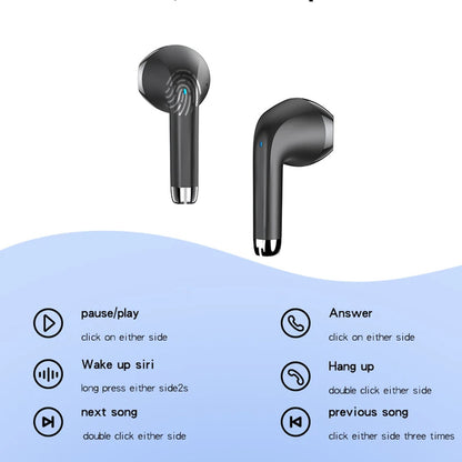 Handsfree Bluetooth Yesido TWS21, TWS, Čierna