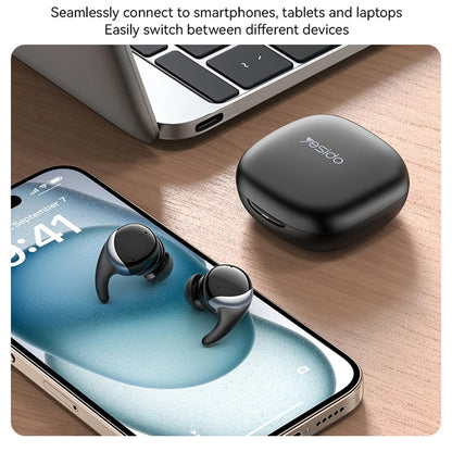 Handsfree Bluetooth Yesido TWS30, TWS, ANC, Čierna