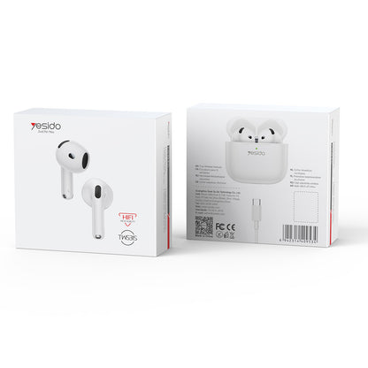 Handsfree Bluetooth Yesido TWS31S, TWS, Biela