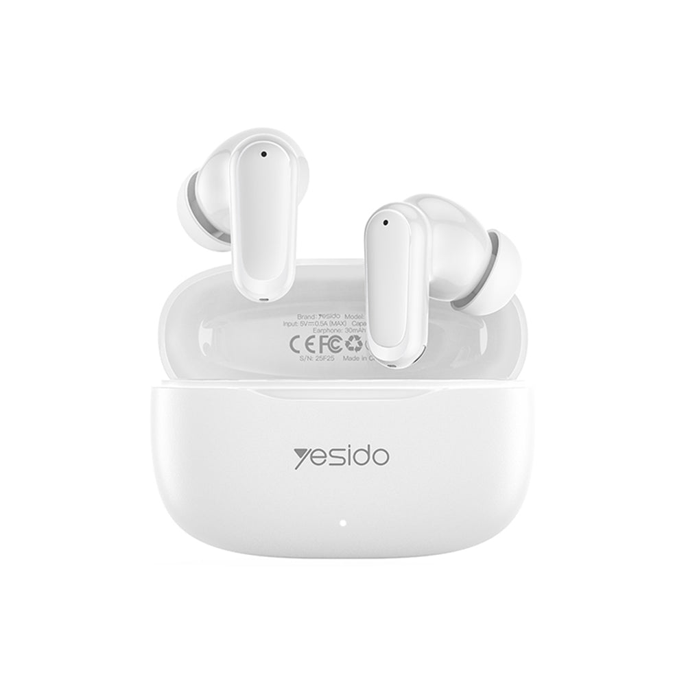 Handsfree Bluetooth Yesido TWS38, TWS, Biela