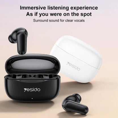 Handsfree Bluetooth Yesido TWS38, TWS, Biela