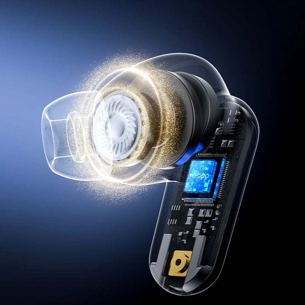 Handsfree Bluetooth Yesido TWS38, TWS, Biela