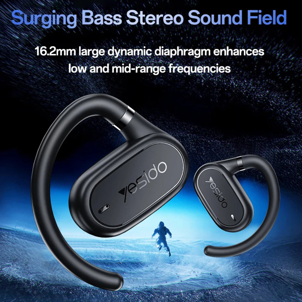 Handsfree Bluetooth Yesido YSP25, TWS, Čierna