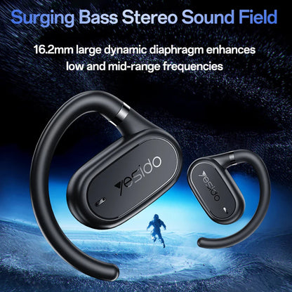Handsfree Bluetooth Yesido YSP25, TWS, Čierna