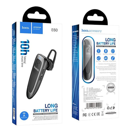 Handsfree Bluetooth HOCO E60 Brightness, A2DP, Čierna