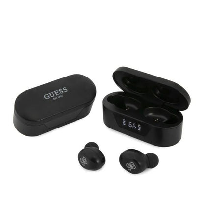 Handsfree Bluetooth Guess Classic Logo, TWS, Čierna