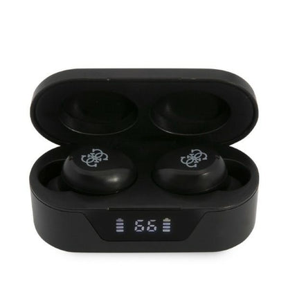 Handsfree Bluetooth Guess Classic Logo, TWS, Čierna