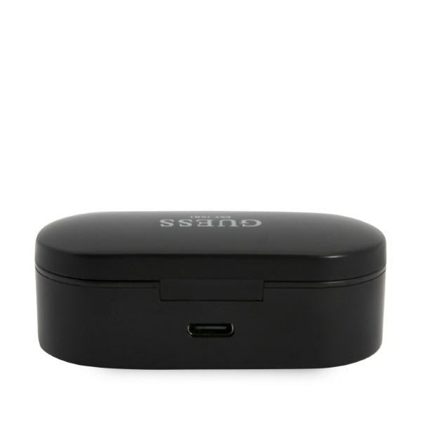 Handsfree Bluetooth Guess Classic Logo, TWS, Čierna