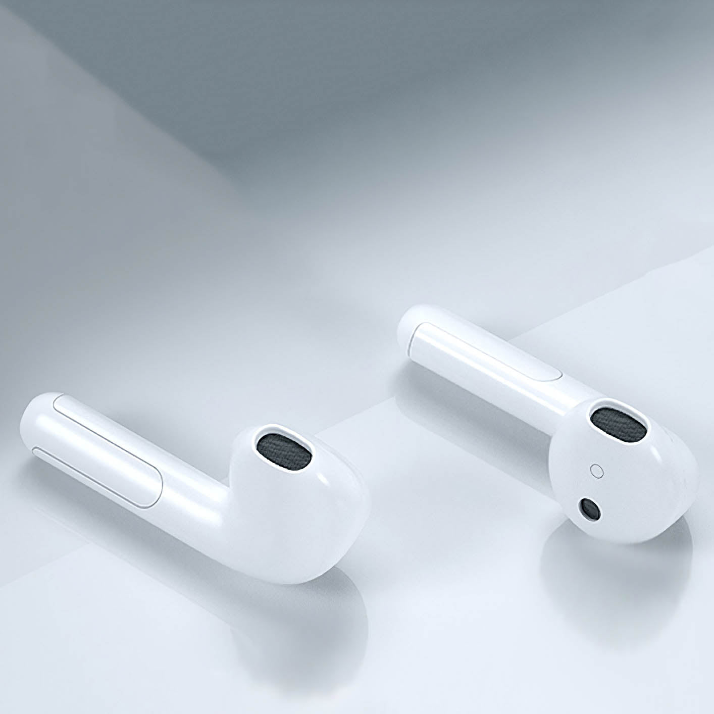 Handsfree Bluetooth Rock Space EB100, TWS, Biela