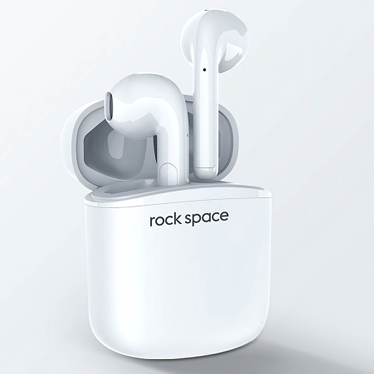 Handsfree Bluetooth Rock Space EB100, TWS, Biela