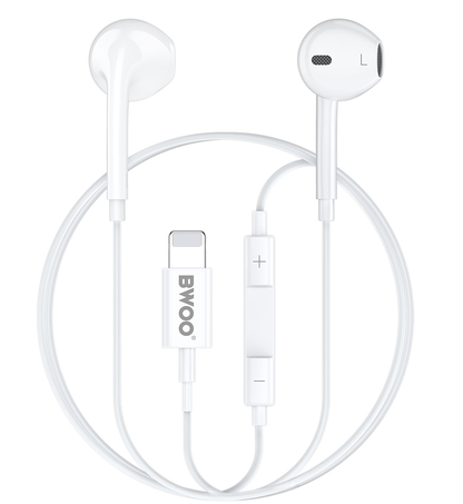 Handsfree Lightning BWOO BO-HF179, Biela