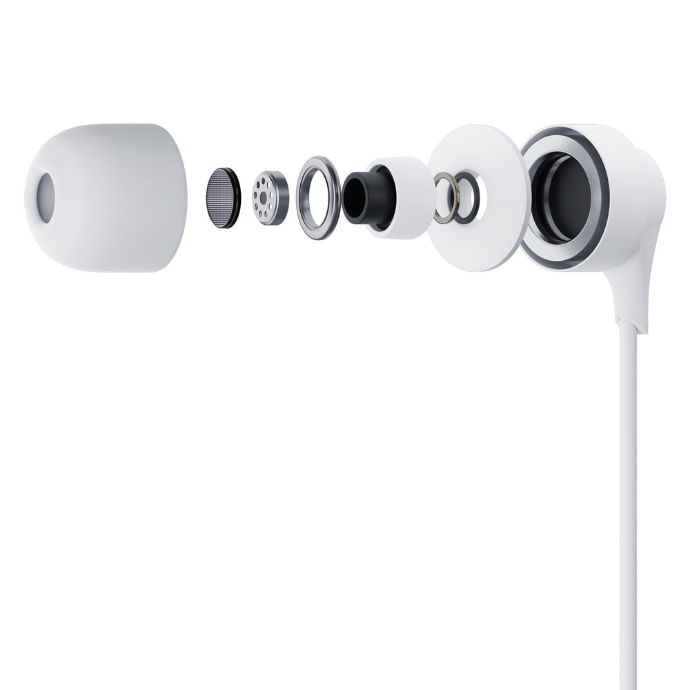 Handsfree USB-C 3MK, White 
