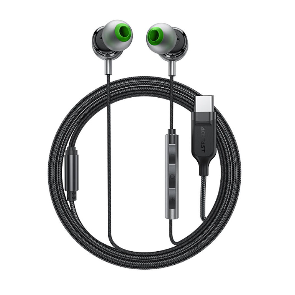 Handsfree USB-C Acefast L5, Čierna