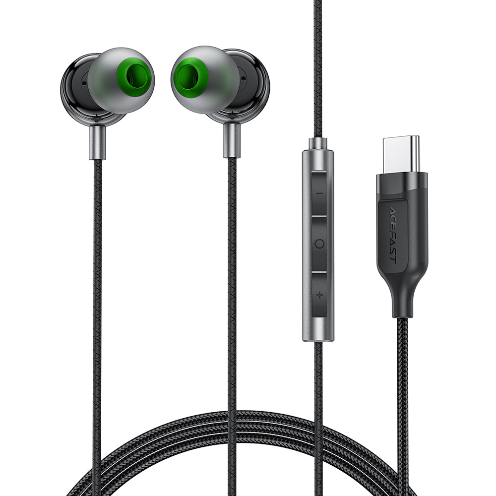 Handsfree USB-C Acefast L5, Čierna
