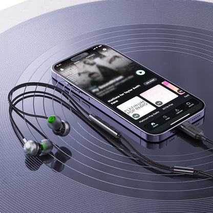 Handsfree USB-C Acefast L5, Čierna